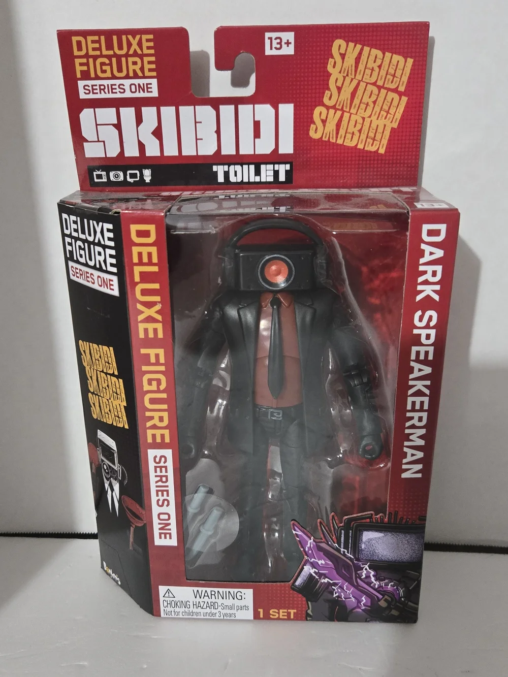 SET OF 4! Skibidi Toilet Deluxe Figure TV Woman Speakerman Cameraman Plungerman